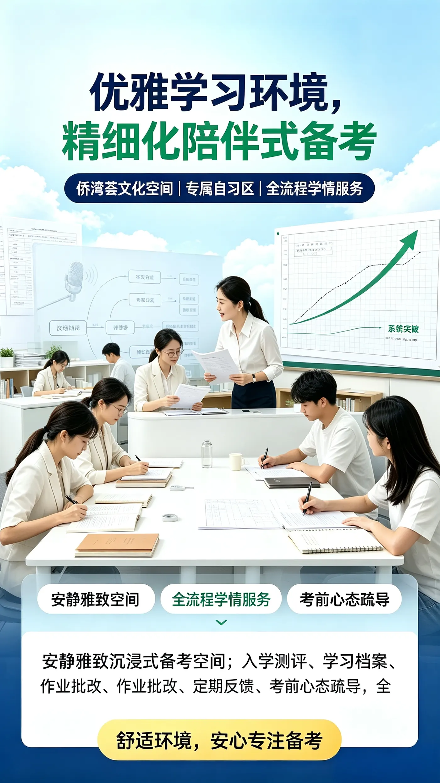 优雅学习环境与陪伴服务